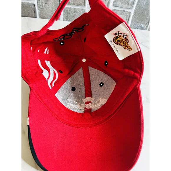 Dale Earnhardt Jr. Hat Winners Circle Nascar Number 8 Budweiser Crown Hat Red - Picture 7 of 11